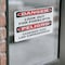 Signmission Look Out For Forklifts Bilingual, 5 in W x Rectangle, Vinyl Decal OS-2PACK-DS-D-35-L-19425 - alternate 2